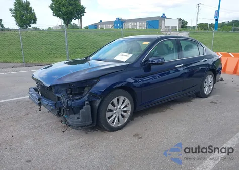 2013 Honda Accord Ex-L V-6 из США, поврежденный, VIN 1HGCR3F81DA046892